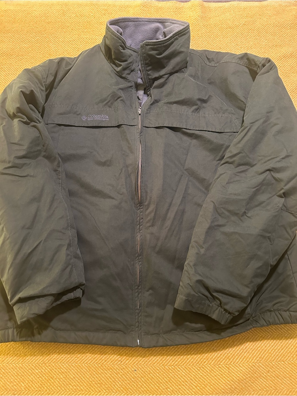 Columbia Men's Olive Green Ski/Snowboard Jacket